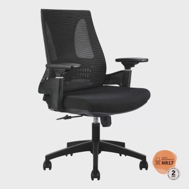 Imagem de Cadeira Escritório Diretor com Braços 3D NR17 Toledo