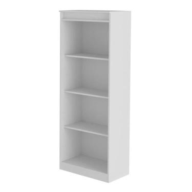 Imagem de Armário Estante Alto para Escritório ME4150 Branco - Tecno - Tecno Mob
