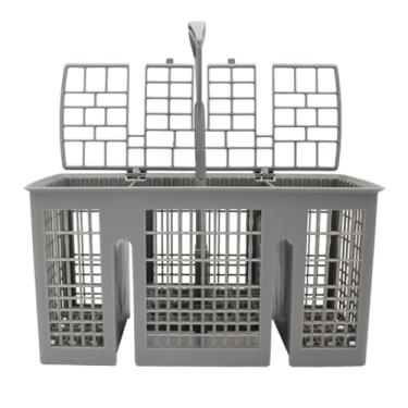 Imagem de Cesta de talheres para máquina de lavar louça | Cesto de talheres para máquina de lavar louça | Substituição para a maioria das máquinas de lavar louça, serve para facas, garfos, colheres, hotel, sala