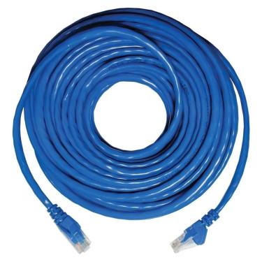 Imagem de Cabo de Rede Plus Cable Pc Eth6e Patch Cord Cat6 Azul - 10 Metros