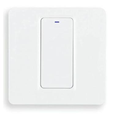 Imagem de GaoLeAve Interruptor de luz inteligente ZigBee Tuya fio neutro opcional relé de travamento magnético aplicativo controle remoto funciona com Alexa-1G Neutral Live