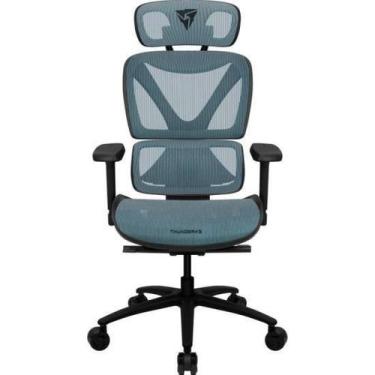 Imagem de Cadeira Ergonômica Thunderx3 Xtc Chroma Azul/Preto