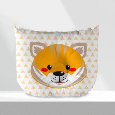 Imagem de Travesseiro para Bebê Anatômico Anti Refluxo Tigre - Mega Loja do Bebê