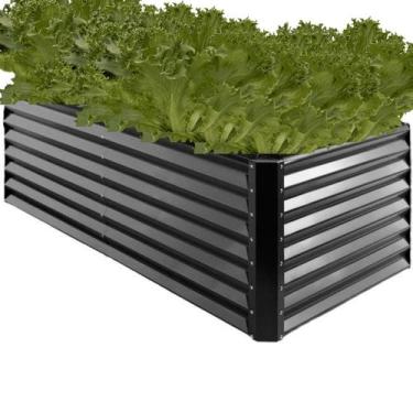 Imagem de Horta Elevada Alta 180x90cm para Legumes e Vegetais - Montar & Plantar
