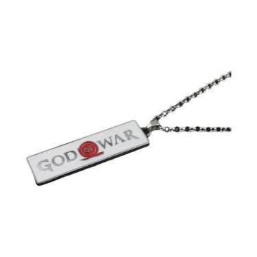 Imagem de Chaveiro God of War Ragnarök - Kratos, Ares, Thor e Leviathan, Vermelh