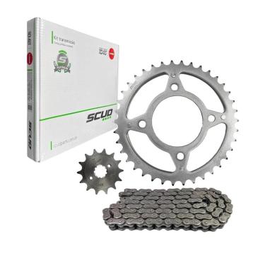 Imagem de Kit Relação Honda Cb 300F Twister 2023 A 2025 Com Retentor