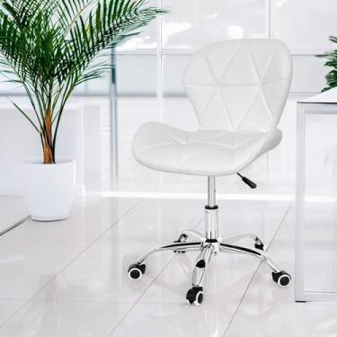 Imagem de Cadeira de Escritório com Base Giratória Estofada Slim Vegas - DKADI D