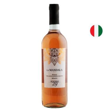 Imagem de Vinho Rosé Italiano La Mandala Rosato Puglia IGP