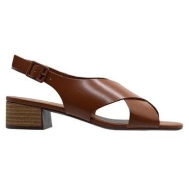 Imagem de Sandália Feminina Anacapri C30489 Marrom-Feminino