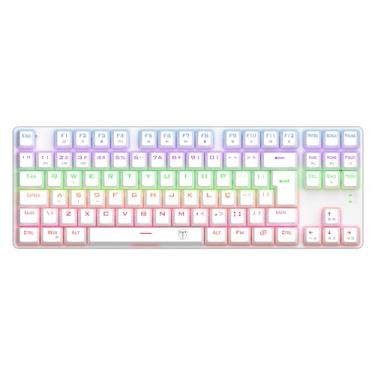 Imagem de Teclado Mecânico Gamer T-Dagger Bora Iluminação Rainbow T-TGK313W-BR