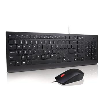 Imagem de Teclado e mouse Lenovo Essential USB - 4X31R64405