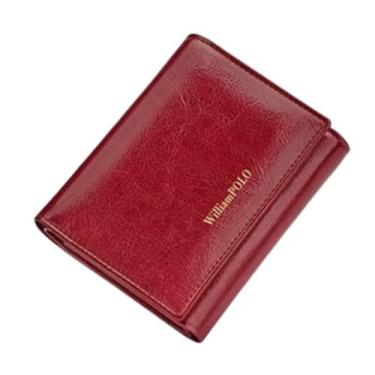Imagem de Carteira Williampolo Original Feminina Três Dobras Antifurto (Terracota)