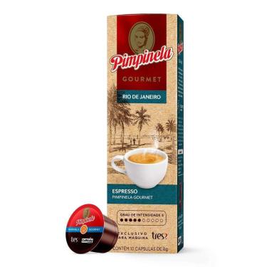 Imagem de Cápsulas Café Gourmet Pimpinela Rio De Janeiro Três 10Un
