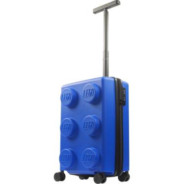 Imagem de Mala De Viagem Expansivel Com Rodas 56x35x23cm Azul Lego