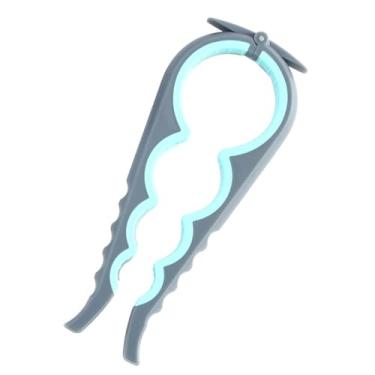 Imagem de Abridor de frascos e abridor de latas para mãos fracas, idosos com artrite e qualquer pessoa com baixa resistência, utensílios de cozinha 4 em 1