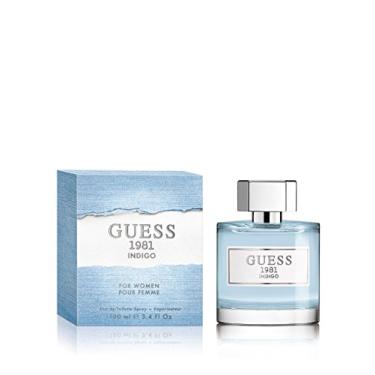 Imagem de Guess Eau de Toilette Spray 1981 Indigo para mulheres, azul, NS, 8 ml
