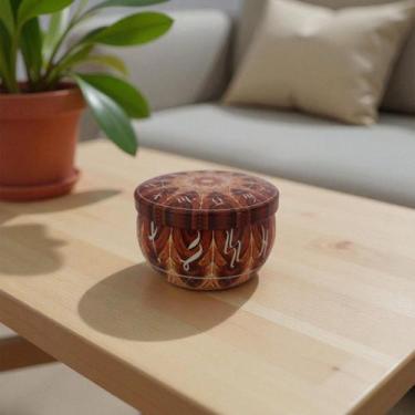 Imagem de 1 Lata Vazia Latinha Signos Colorida Porta Treco Multiuso Ideal Para V