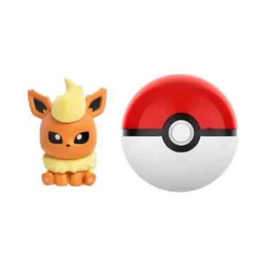 Imagem de Figuras De Anime Pokémon Gengar Bulbasaur Sylveon Em Miniatura Em Bola