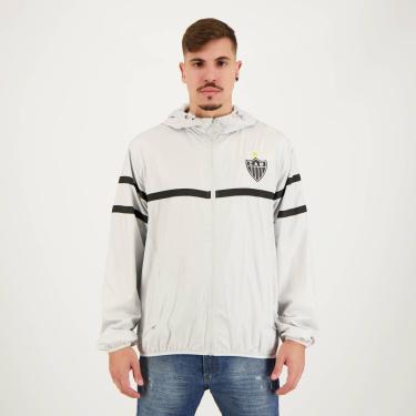 Imagem de Jaqueta Atlético Mineiro Corta Vento Cinza-Masculino