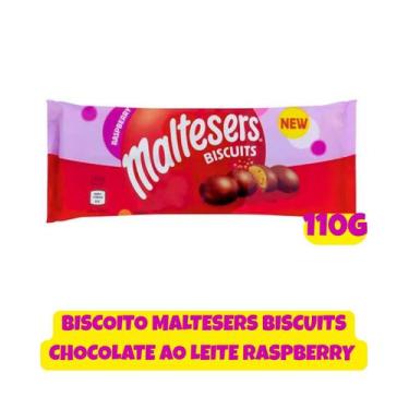Imagem de Biscoito maltesers raspberry chocolate ao leite 110g