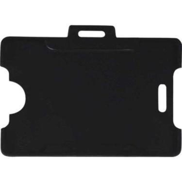 Imagem de Protetor para Crachá Plástico Preto 50unid - Reflex