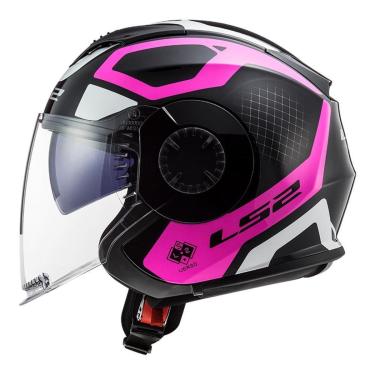 Imagem de Capacete Feminino Aberto LS2 Verso Marker-Feminino