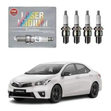 Imagem de Jogo de Velas Original NGK Iridium Toyota Corolla 1.8 e 2.0 de 2015 a 