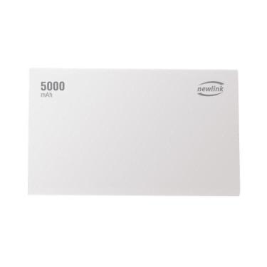 Imagem de Bateria Portatil 5.000 Mah Usb Lightning Type C Newlink Be102 Branco