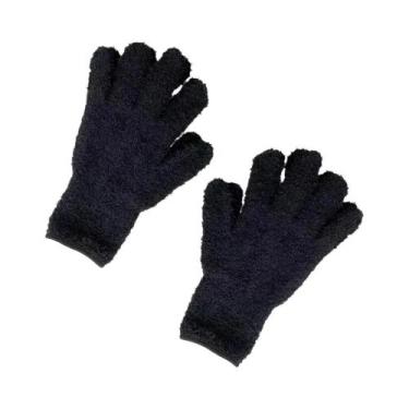 Imagem de Luvas De Limpeza Em Microfibra De Coral Fleece, Luvas Absorventes Para