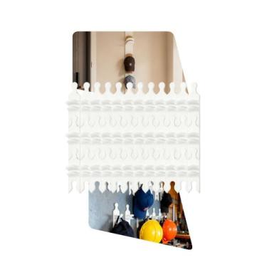 Imagem de Kit 6 Suporte Organizador de Bonés De Parede Vertical Porta Bonés Mode