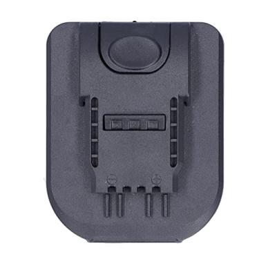 Imagem de Adaptador de bateria de lítio, boa condutividade Conector de alimentação de base de fácil operação com fivela antideslizante para WORX 20V Ferramentas de 4 pinos para baterias BL Series 18V