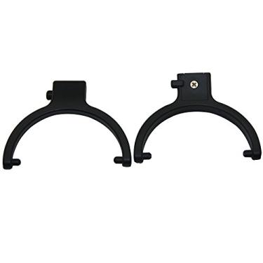 Imagem de Poyatu Hanger gancho de plástico conector para Sony MDR-7506 MDR-V6 MDR 7506 V7 alto-falantes gancho peças de substituição