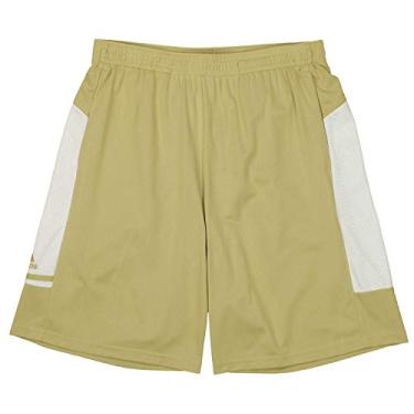 Imagem de Adidas Jogo Built Player Climalite Short com bolsos, Sand- White, Medium