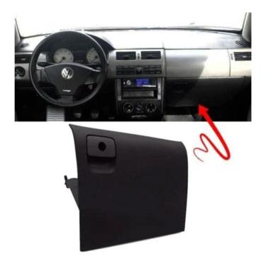 Imagem de Tampa Porta Luvas Gol Parati Saveiro G3 2000 Á 2005 - Preto