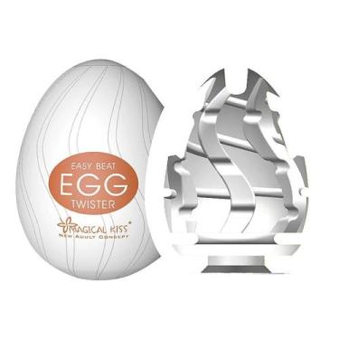 Imagem de Egg Masturbador Masculino Estimulador Peniano Texturizado Twister