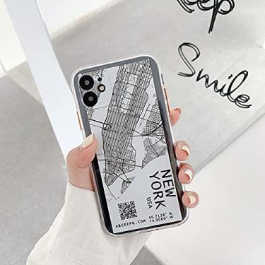 Imagem de Passagem aérea de luxo para aviões com mapa do mundo Viagem capa de telefone de silicone macio para iPhone XR X XS 11 12 Pro Max 7 8 Plus Capa, 2, para iPhone 12