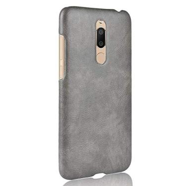 Imagem de Capa para MEIZU M6T, capa de celular com proteção robusta 360° protege seu telefone capa de couro granulado para MEIZU M6T