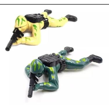 Imagem de Boneco Soldado a Corda que Rasteja /Saldadinho Rastejando  Militar Açã