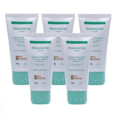 Imagem de 5X Podoneem Creme Reparador de Pele Unha e Cutícula - Pró Essence