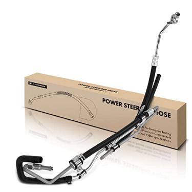 Imagem de A-Premium Mangueira de direção hidráulica de pressão e retorno conjunto de linha de mangueira compatível com Toyota Tundra 2011-2013 Sequoia 2008 4.6L 5.7L substituição # 444100C150