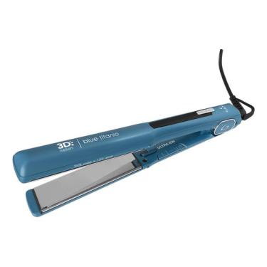 Imagem de Chapinha De Cabelo Gama Italy Starlight W&l Blue Titanium 3d Bivolt W&L Blue Titanio 3D