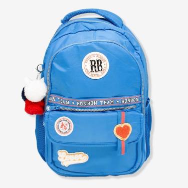 Imagem de Mochila Escolar Rb Rebecca Bonbon Azul - Clio