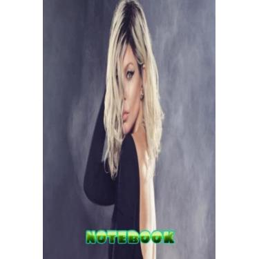 Imagem de Notebook : Fergie Rapper Composition Lined Notebook Large 6 x 9" 100 Pages Thankgiving Notebook, Home or Work #134