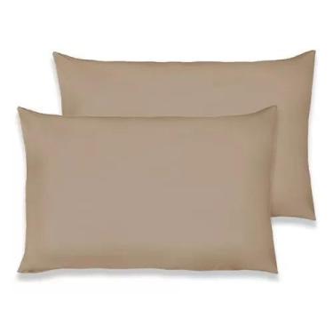 Imagem de Jogo De Lençol King Size Liso Com Elástico 100 Algodão 3pç - Sul Brasi