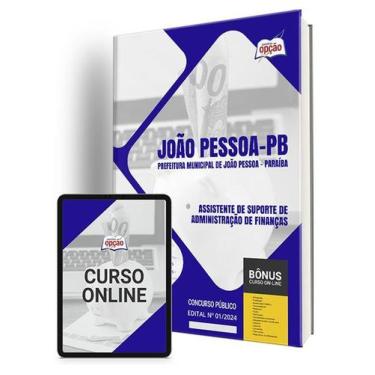 Imagem de Apostila Prefeitura de João Pessoa - PB 2024 - Assistente de Suporte d