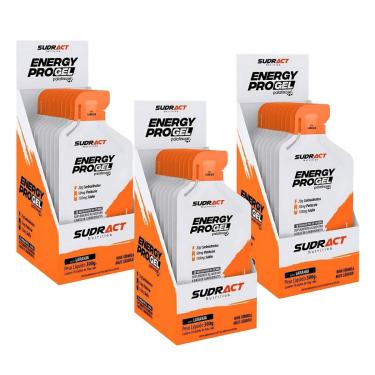 Imagem de Kit Sudract Energy Pro Gel Carboidrato 3 Caixas (30 sachês)-Unissex