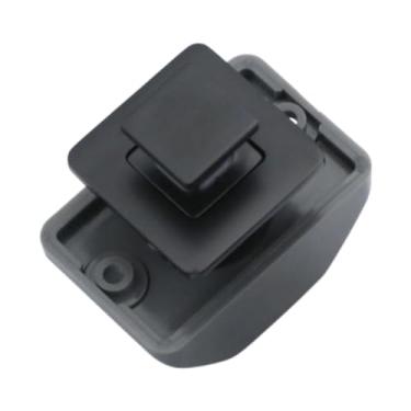 Imagem de Ioensy Fechadura de Botão para Armários e Gavetas, preto