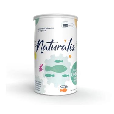 Imagem de Oleo de Peixe Omega 3 Tradicional com 180 caps. Naturalis