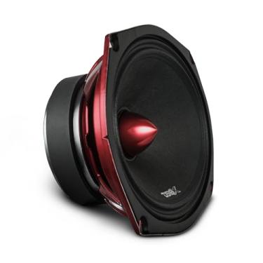 Imagem de DS18 Alto-falante PRO-X694 BM – 6 x 9, médio alcance, bala de alumínio vermelho, 400 W máx, 200 W RMS, 4 Ohms - Alto-falantes de porta de áudio de qualidade premium para carro, caminhão e motocicleta
