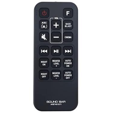 Imagem de AKB74815371 Suportes de substituição de controle remoto para sistema de alto-falantes LG Sound Bar SPJ4B-W SL3D SJ3 SK4D SJ4 SPH4B-W SPH4BW SPJ4BW SPJ4BW